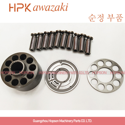 KX121-2 Hydraulic Excavator Main Pump Parts PSVD2-21 Valve Plate Piston Shoe Set